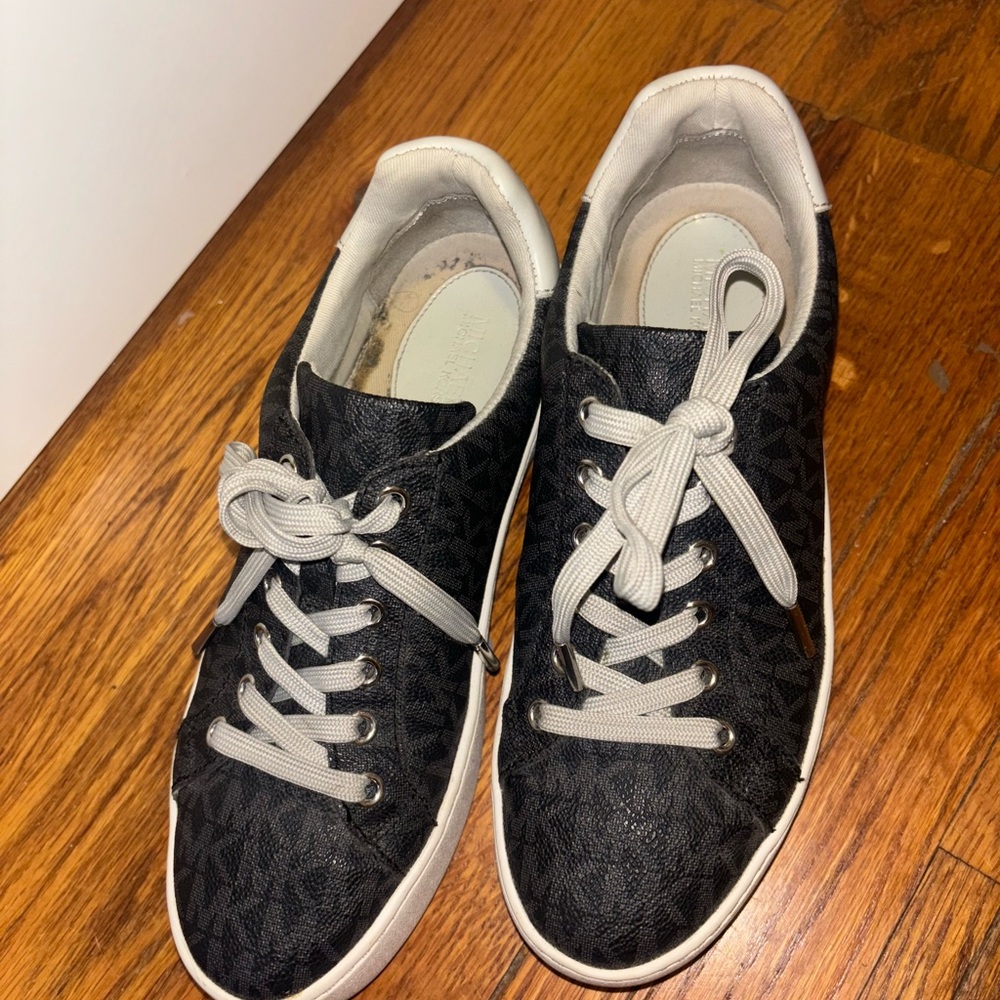 Michael Kors Black and Gray Sneakers